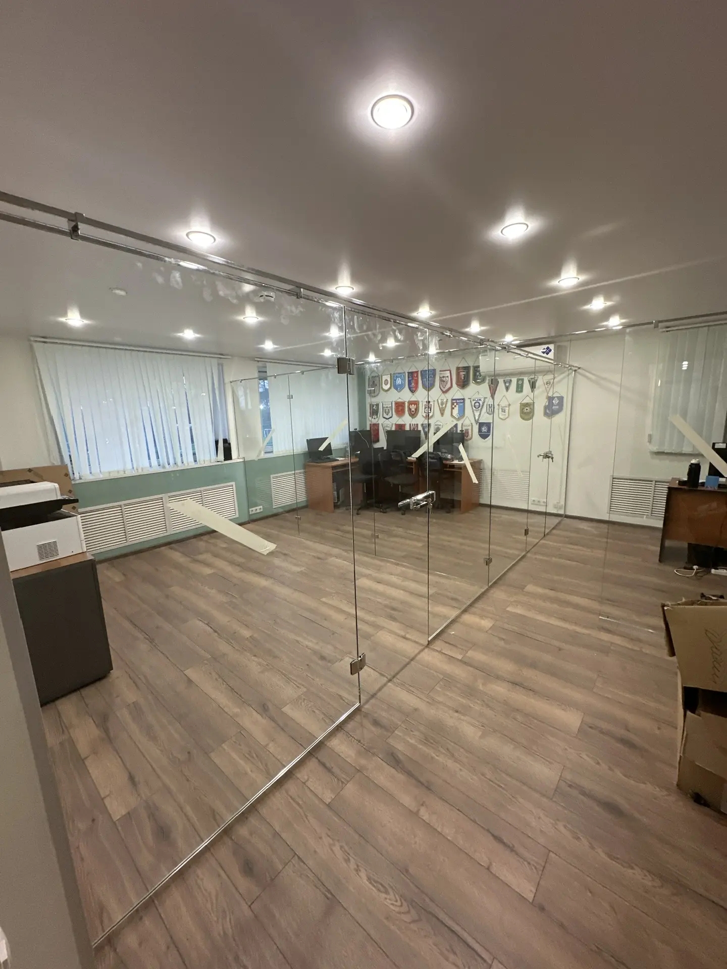 Работа Smartspace — офисные перегородки